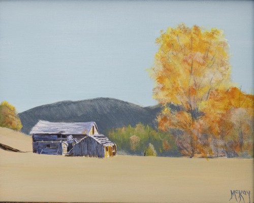 Hardscrabble Barn 8x10 $395 at Hunter Wolff Gallery